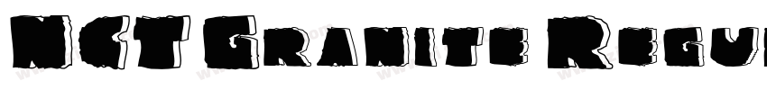NCT Granite Regular字体转换